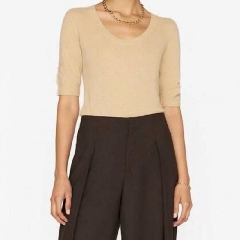 Frame - Recycled Cashmere Scoop Neck Sweater - Size Small - NWOT!